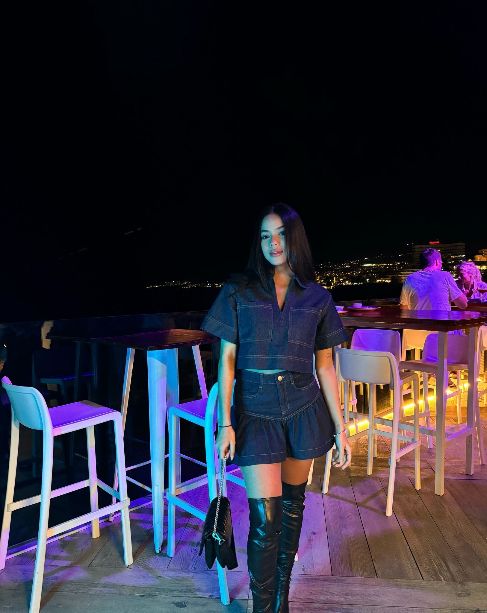 Vicky Azafata en Ibiza